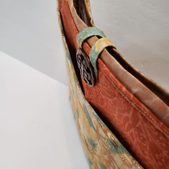 Seashells design Tote, Hand Crafted Large Bag, Coastal Grandma Beach - Picture 4 of 7